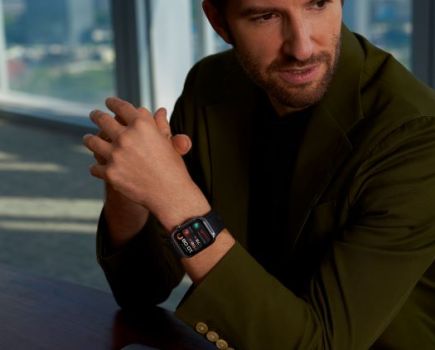 Man wearing a Huawei watch