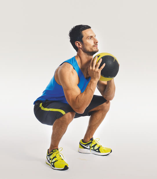 One Kit Workout: Try This 5-Move Med Ball Circuit | Men's Fitness UK