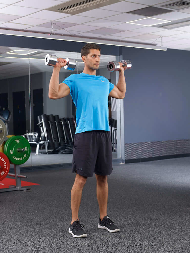 Keep Fit in Lockdown with this Home Dumbbell Workout |Men's Fitness UK