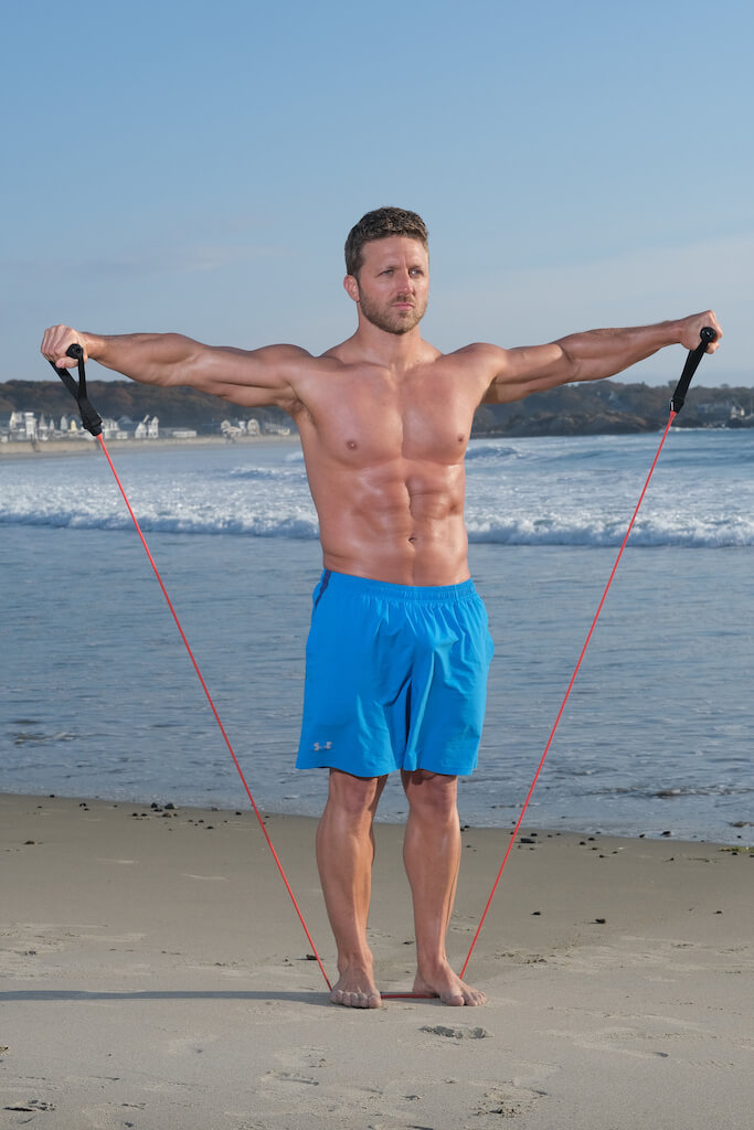 The Full Body Band Workout For Beach Ready Muscle | Men's Fitness UK