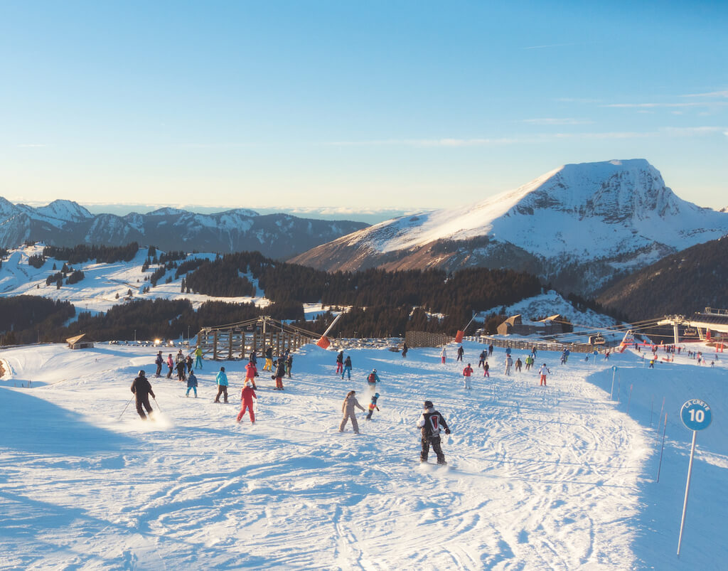 Avoriaz, France: best beginner-friendly snowboard resorts