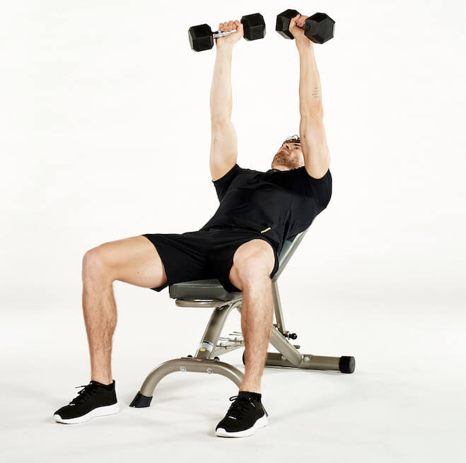 Muscle Building Dumbbell Chest & Core Workout | Men's Fitness UK