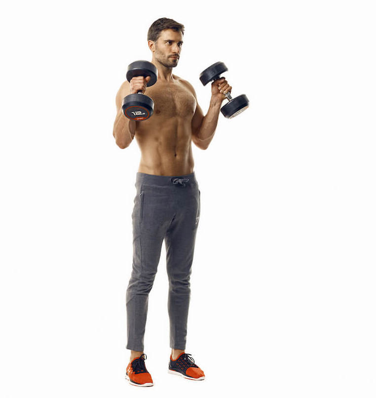 Home Dumbbell HIIT Workout For A Full-Body Burn | Men's Fitness UK