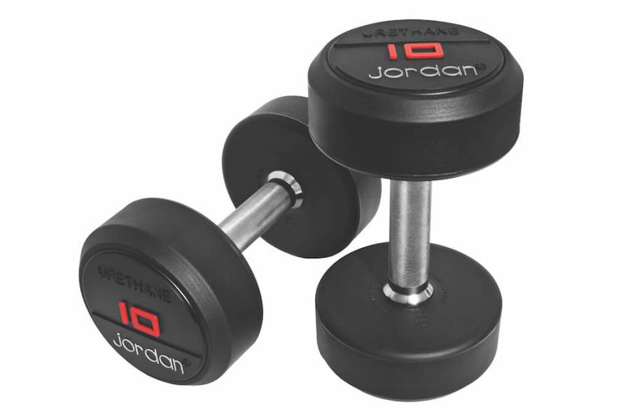 Jordan Fitness Premium Urethane Dumbbells