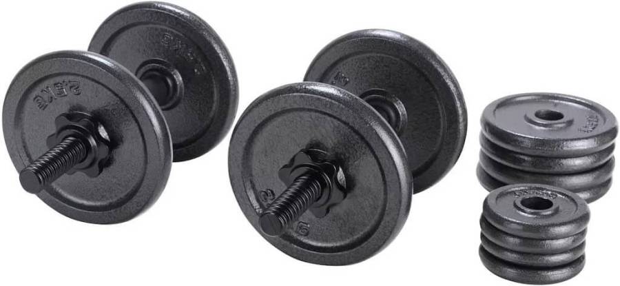 Opti Cast Iron Dumbbell Set – 20kg