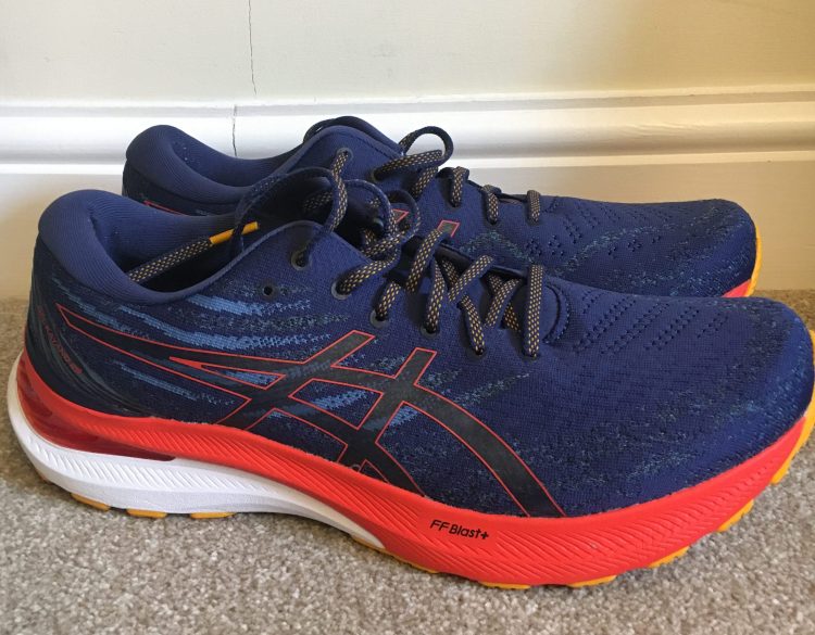 Used pair of Asics Gel-Kayano gym shoes