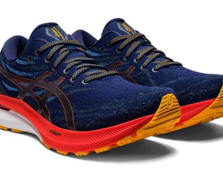 Pair of Asics Gel-Kayano 29 gym shoes