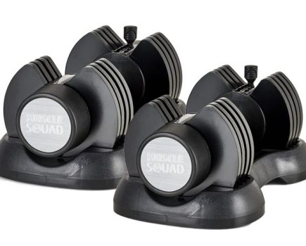 MuscleSquad 2.5kg -12.5kg Adjustable Dumbbells set