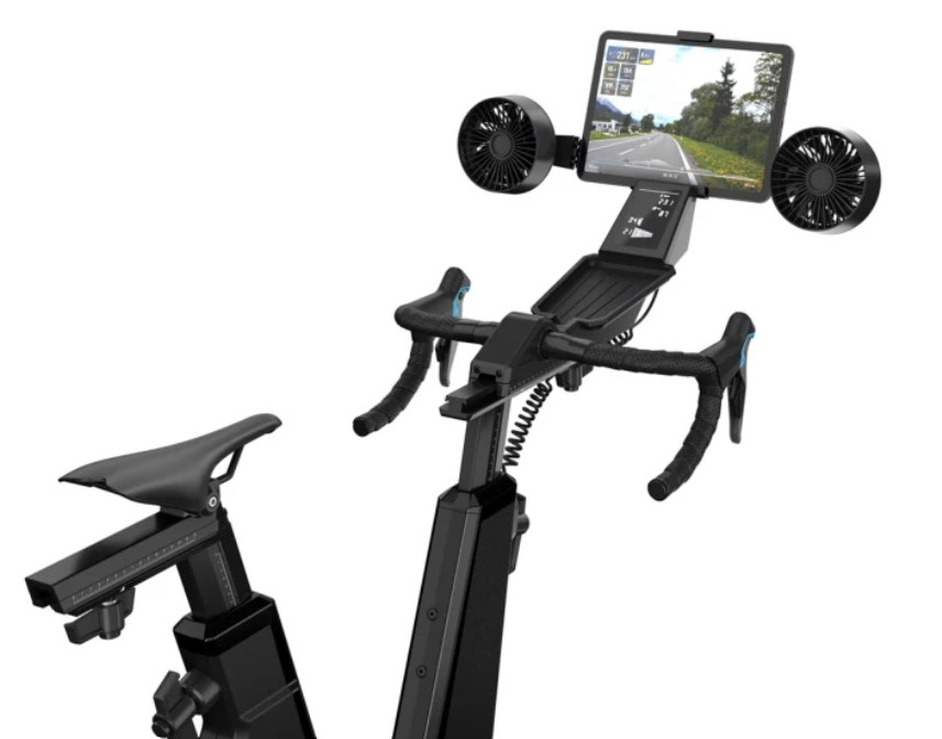 The Garmin TACX Neo Bike Plus console