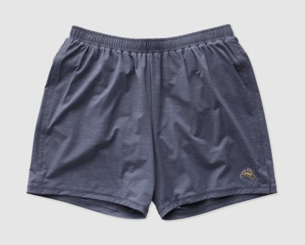 Product shot of Tracksmith Session shorts