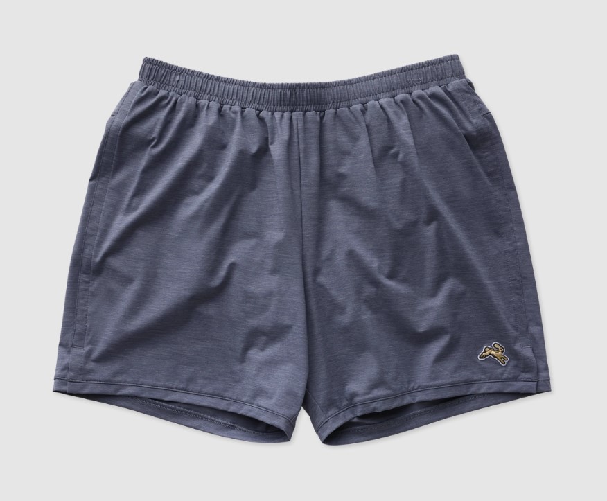 Product shot of Tracksmith Session shorts