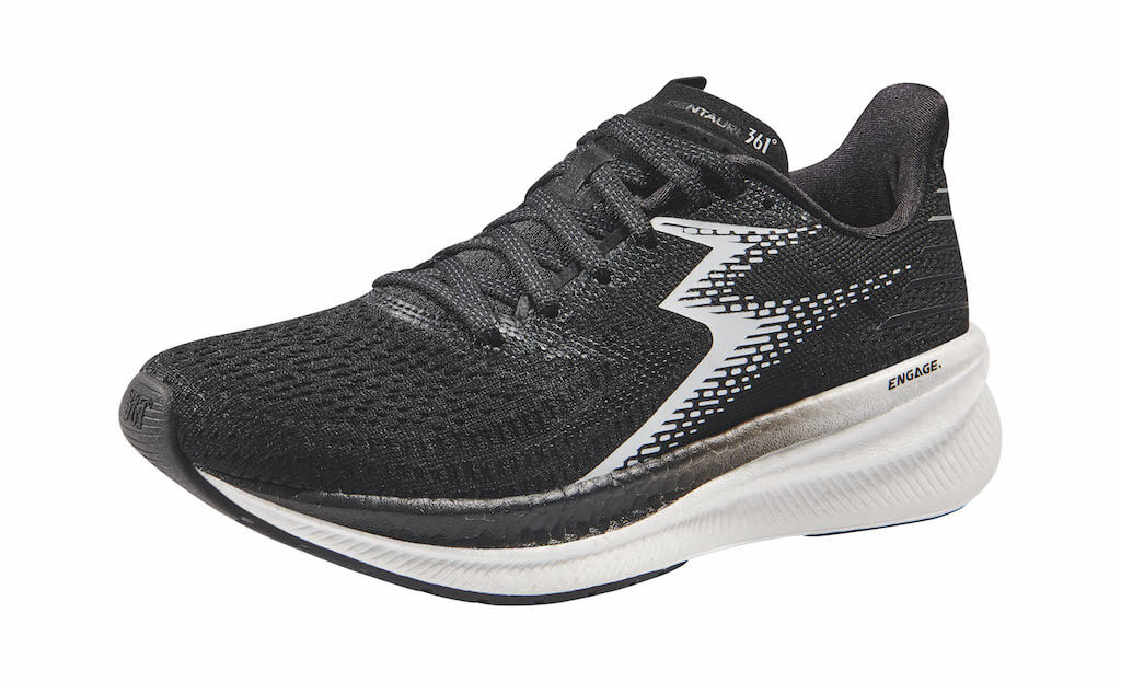 361 running shoe side profile