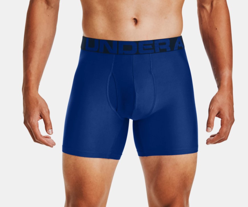 Product shot of UA boxers