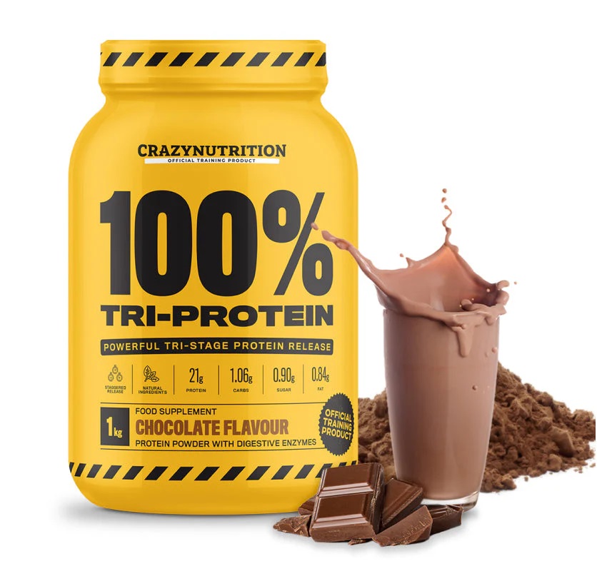 Crazy Nutrition 100% Tri-Protein