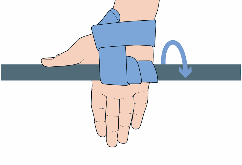 Illustrated guide to using lifting straps