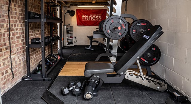 Ellie Baker's home gym