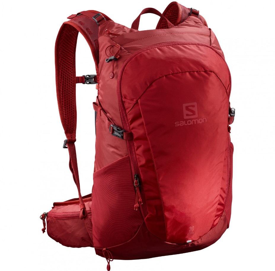 Product shot of a Salomon rucksack