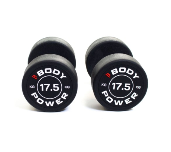 Product shot of Body Power dumbbells