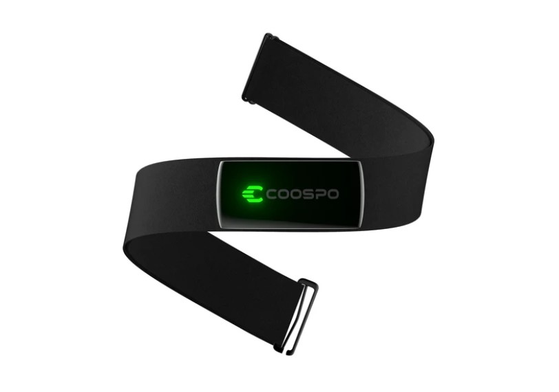 Product shot of a Coospo heart rate monitor