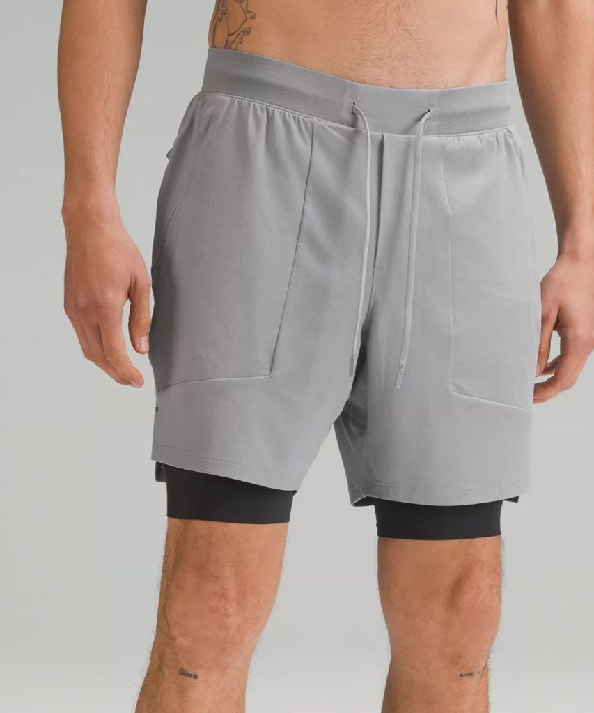 Lululemon License To Train Lined 7in Shorts 