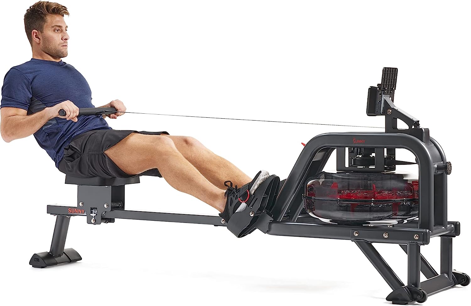 Sunny Health and Fitness Water Rowing Machine