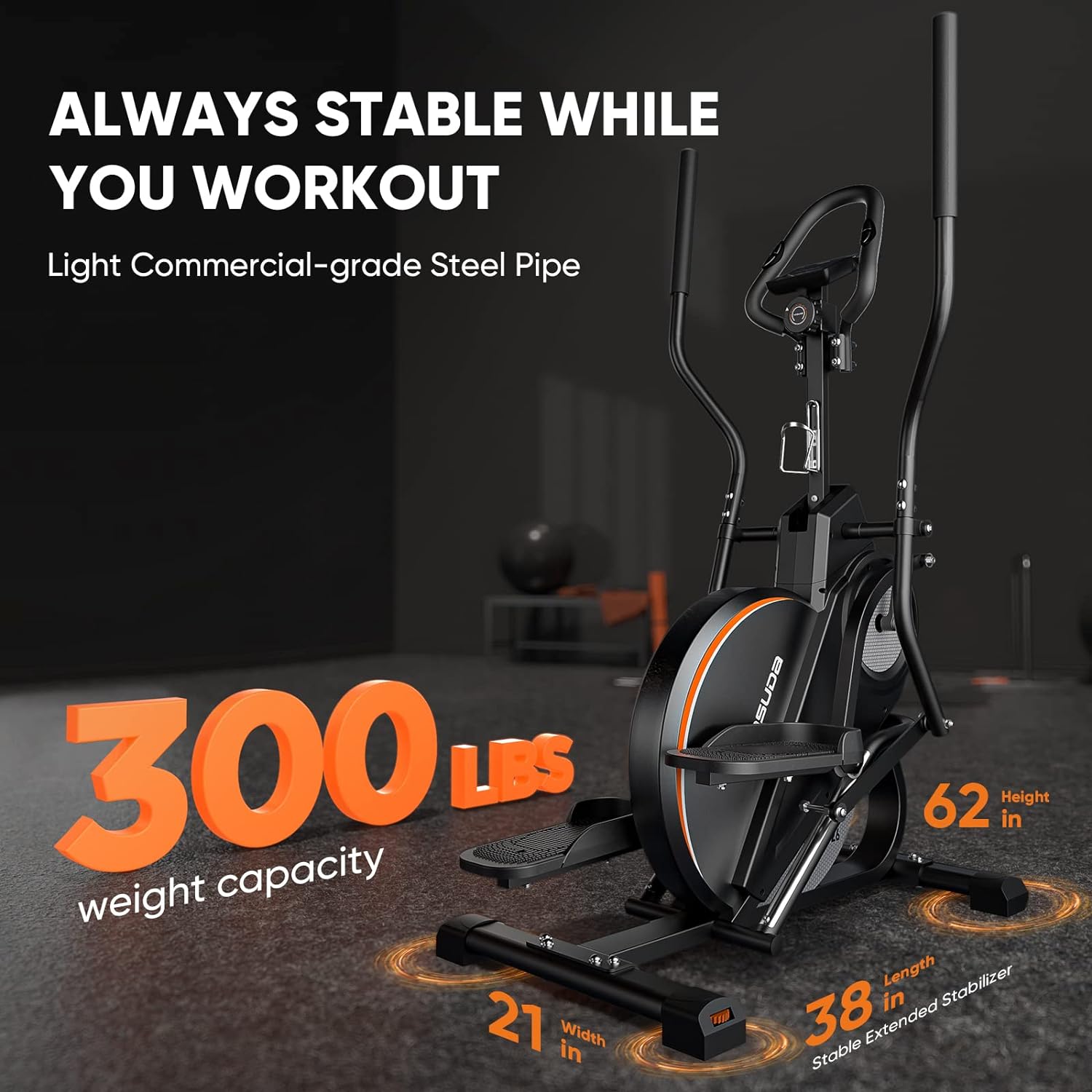 YOSUDA Pro Cardio Climber Elliptical Machine