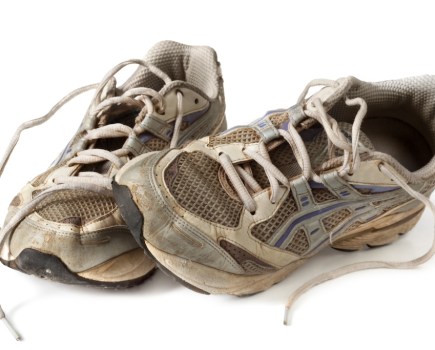 old trainers – how to recycle old running shoes