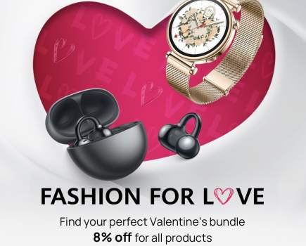 huawei Valentine's Day promotion