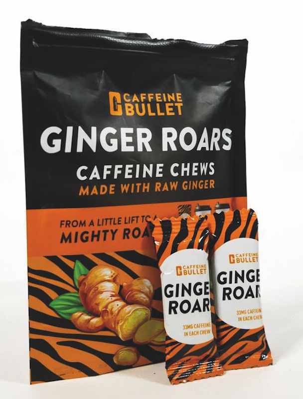 Caffeine Bullet Ginger Roars Energy Chews