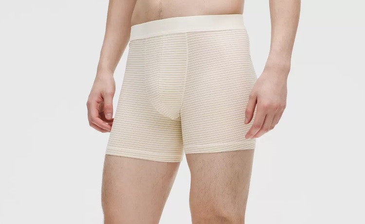 Product shot of Lululemon boxers