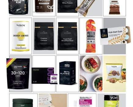 Men's Fitness Nutrition Awards winning products