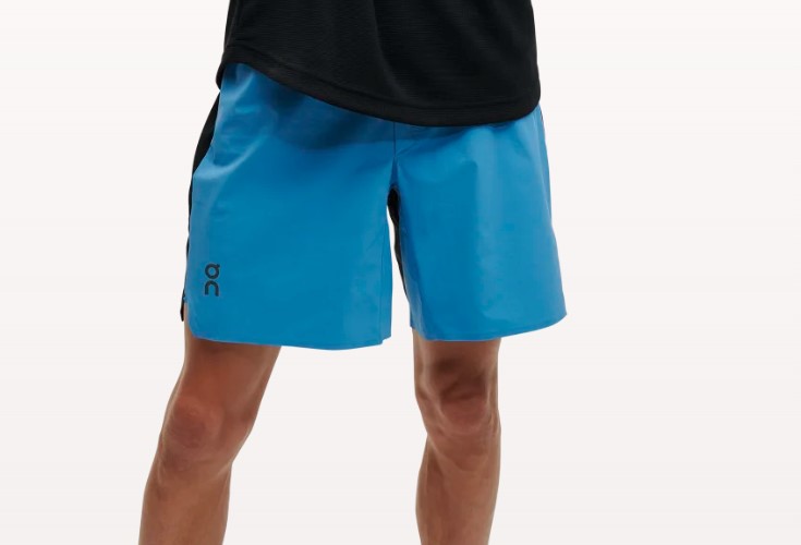 Product shot of running shorts