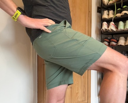 Man wearing Vuori Kore Shorts