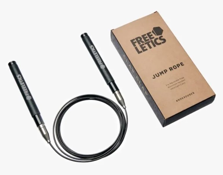 Product shot of Freeletics skipping rope