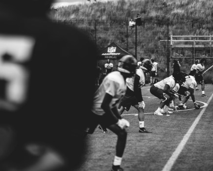 NFL Academy players