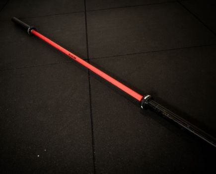 Product shot of Bulldog barbell