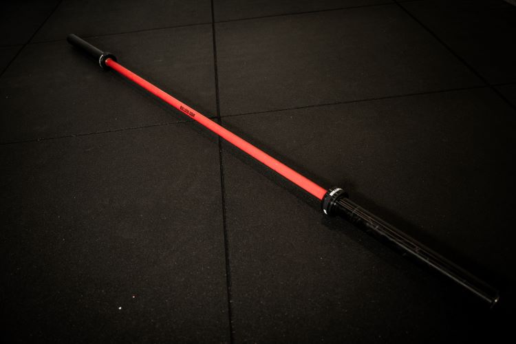 Product shot of Bulldog barbell