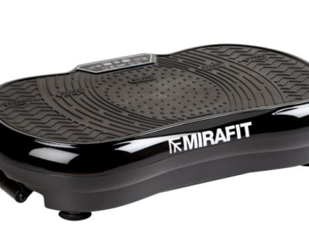 Product shot of a Mirafit vibration plate