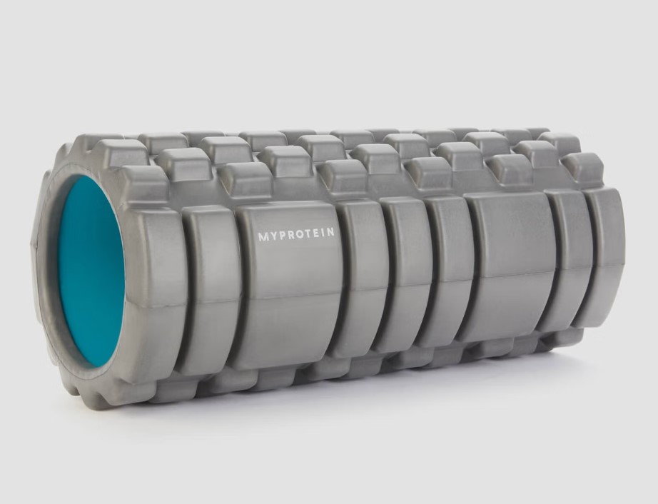 Product shot of a foam roller