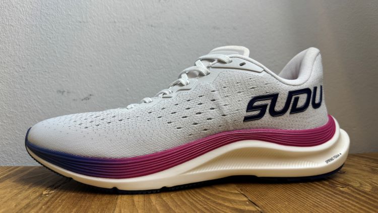 Tester's image of a Sudu running shoe