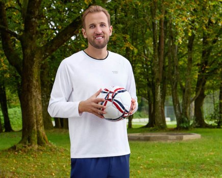 Close-up of footballer Harry Kane