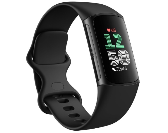 Product shot of Fitbit fitness tracker