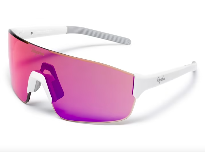 Product shot of Rapha frameless glasses