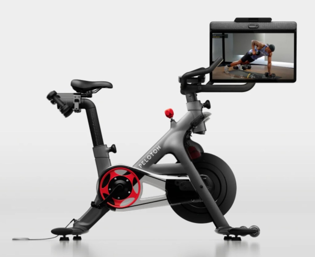 Product shot of the Peloton Bike+