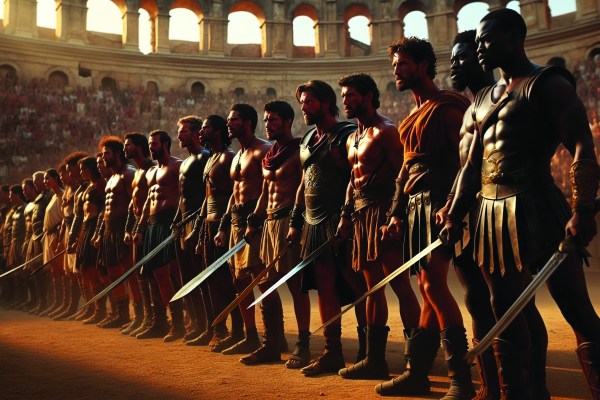 Gladiators ready to fight