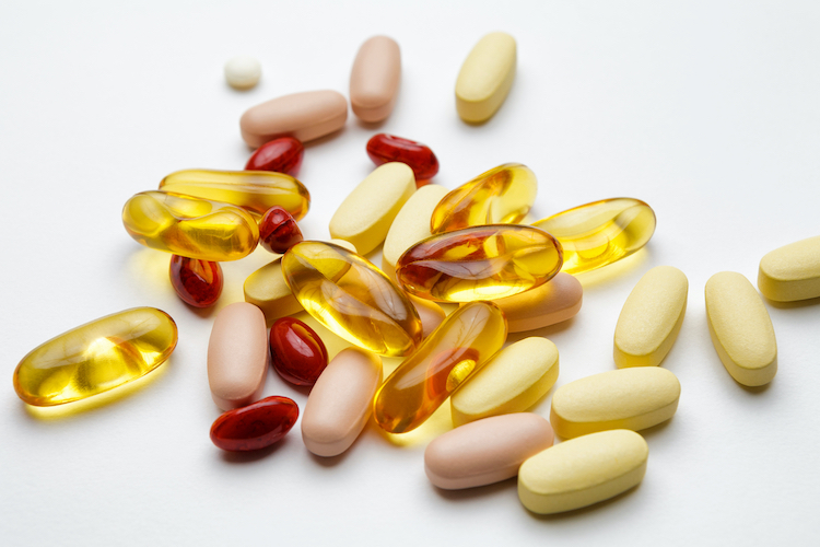 A mix of different types of supplements