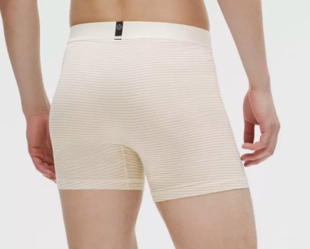 Product shot of sports boxers