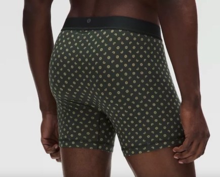 Product shot of sports boxers