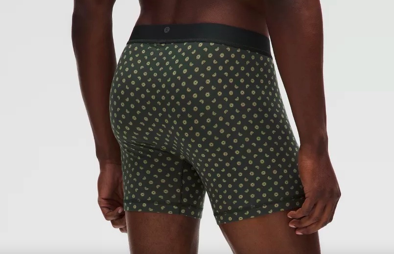 Product shot of sports boxers