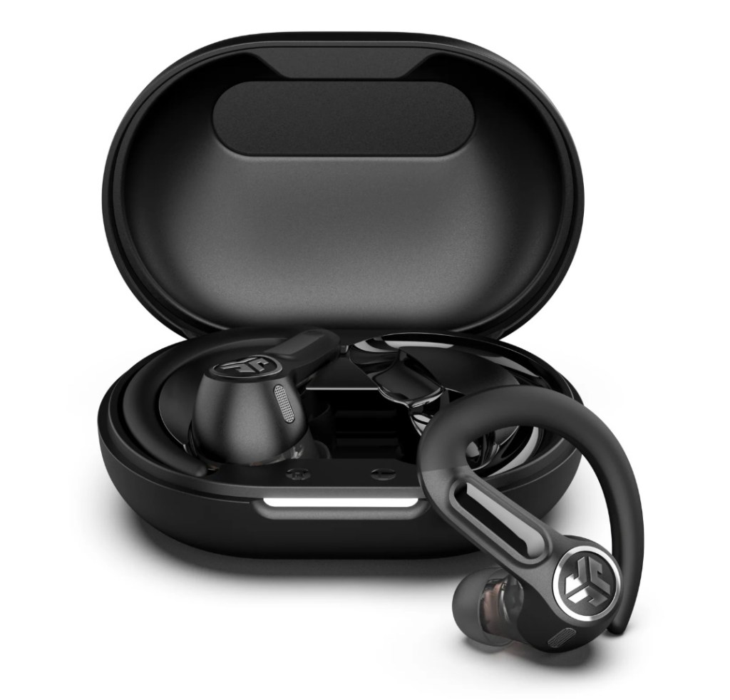 Product shot of earbuds